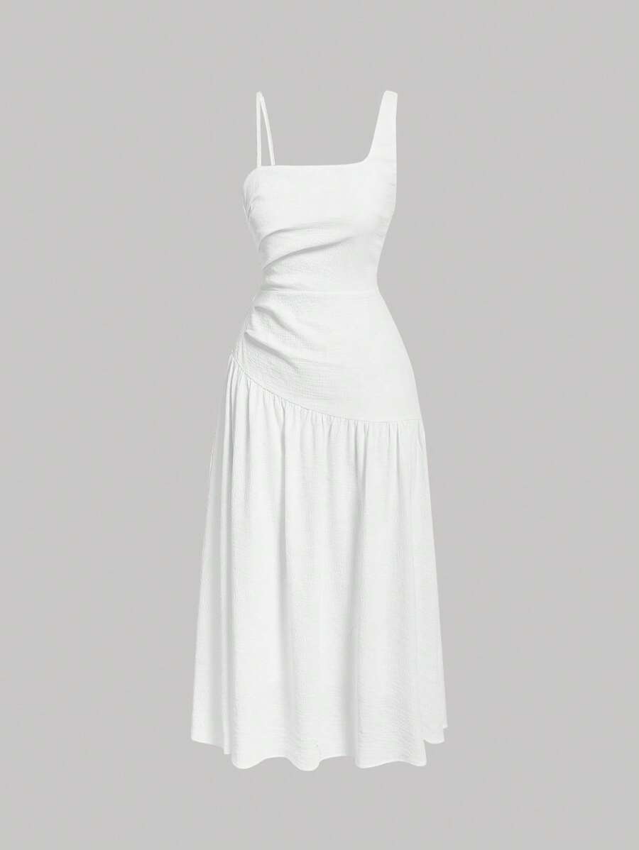 White One Shoulder Dress