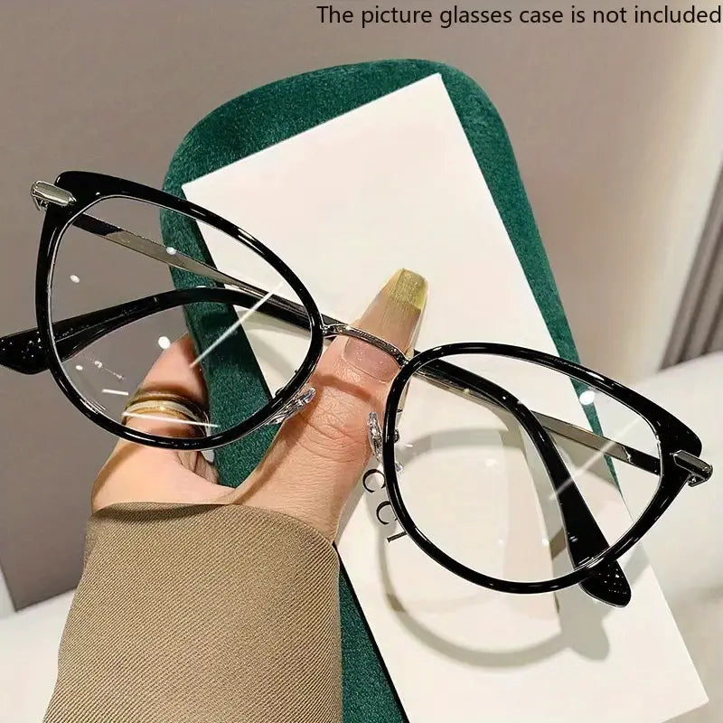 Retro Cat Eye Style|Metal Hinge Eyewear