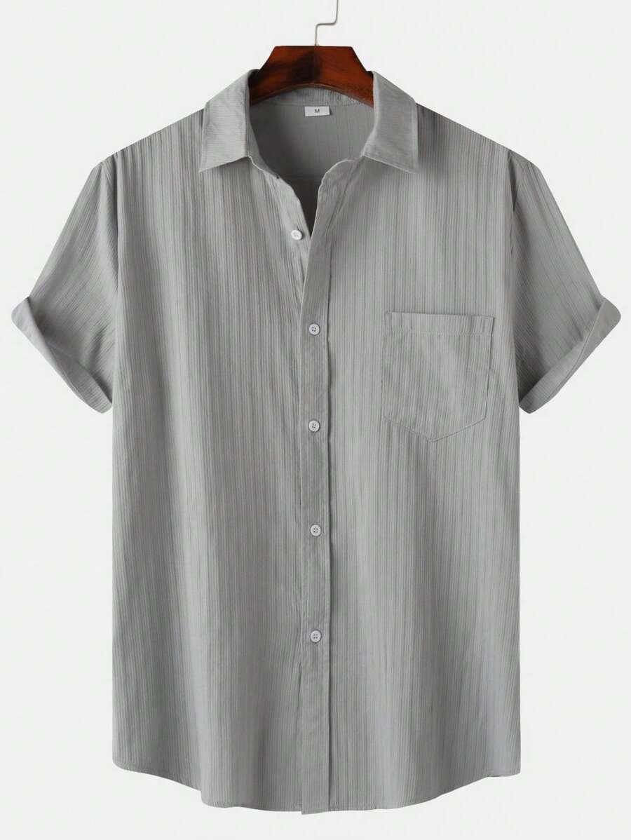Striped Short Sleeve Shirt