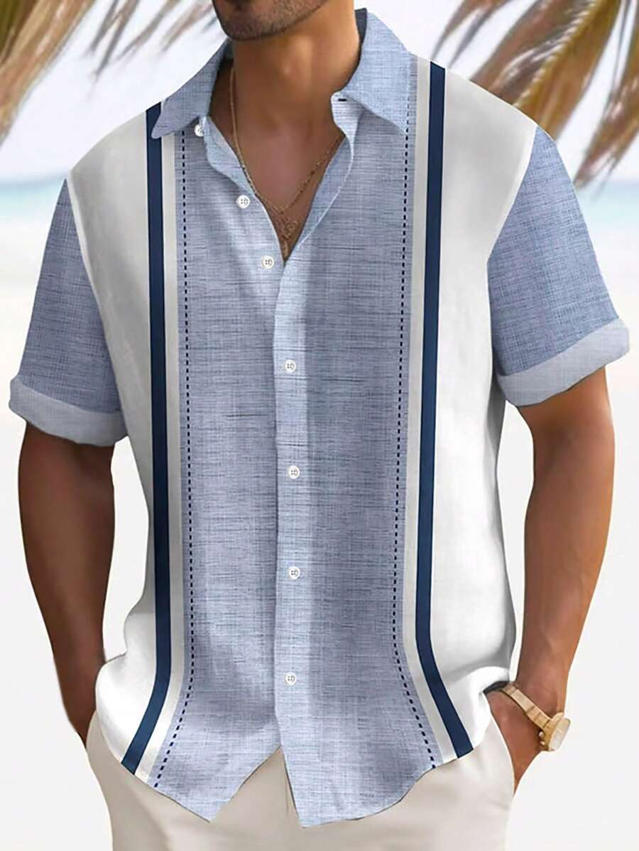 Button Up Short Sleeve Shirt