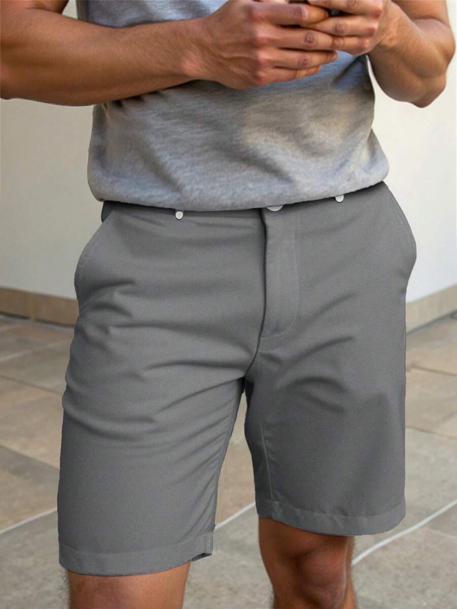 Straight Leg Pocket Shorts