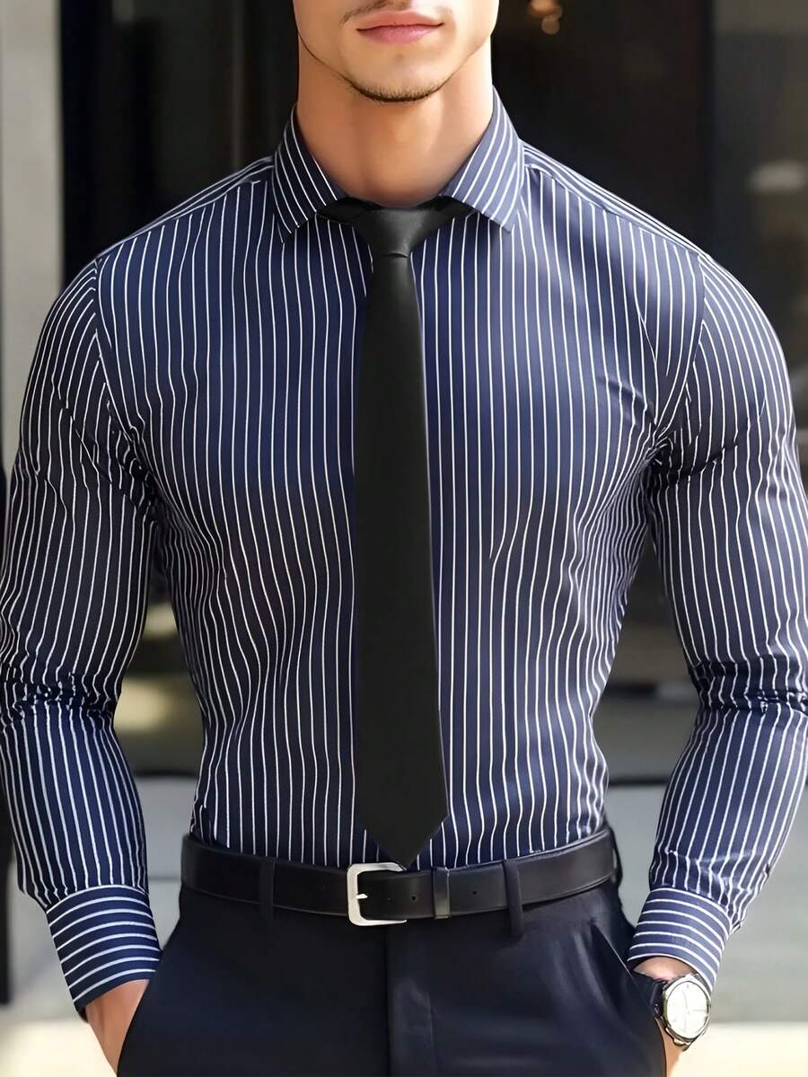 Striped Long Sleeve Shirt