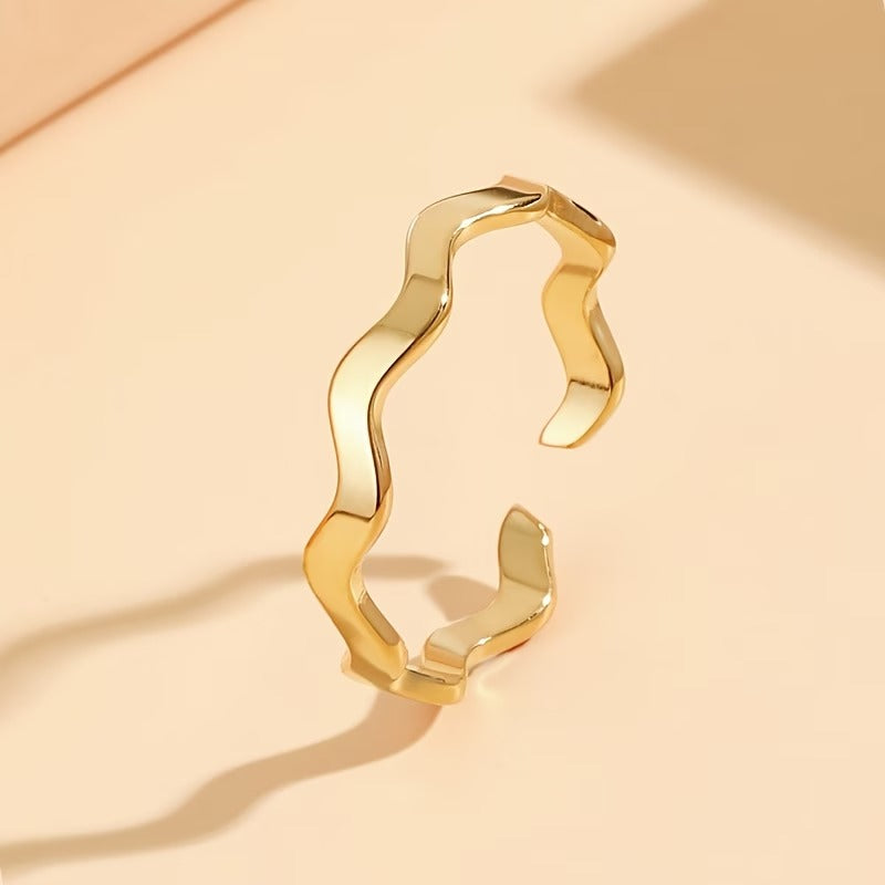 Steel Ring, Elegant and Minimalist