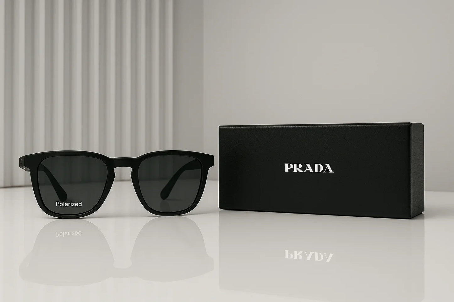 Sunglasses with Prada logo