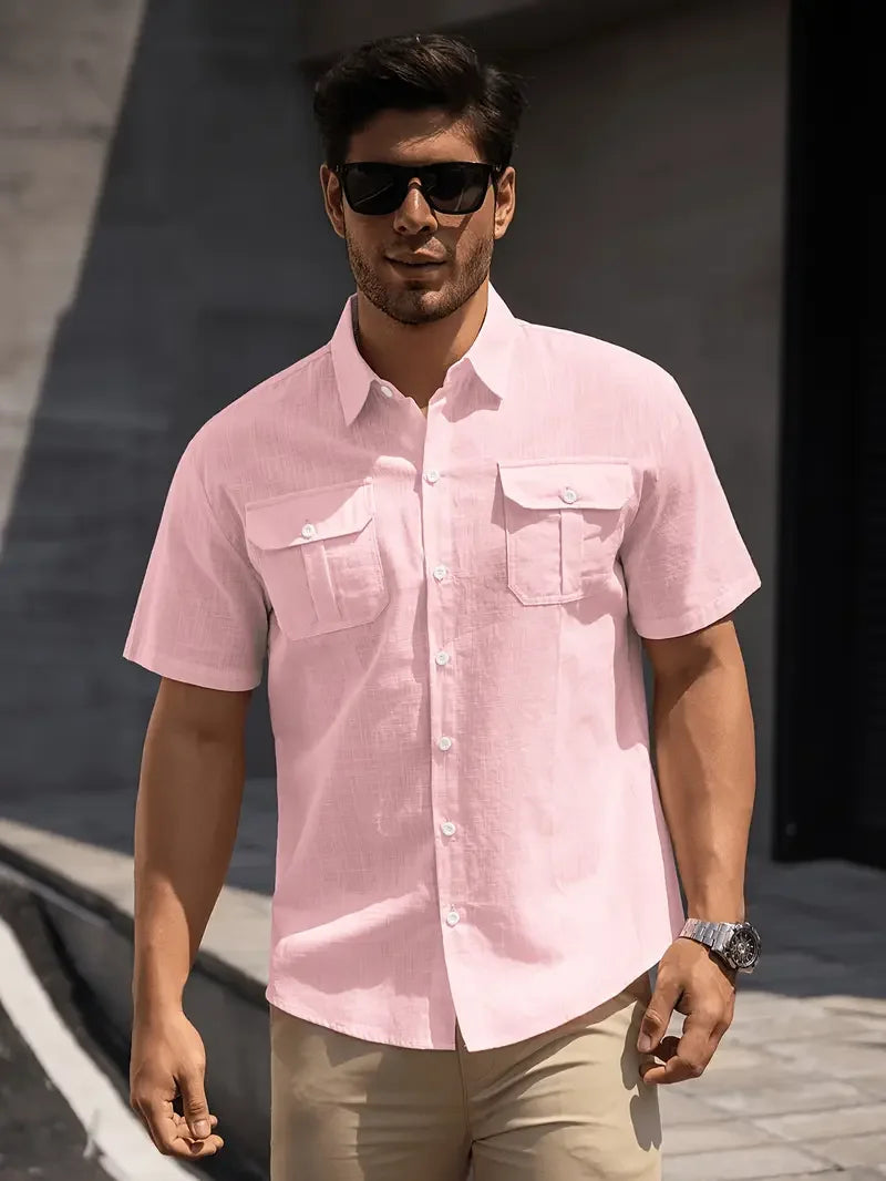 Lightweight Summer Short Sleeve Shirt