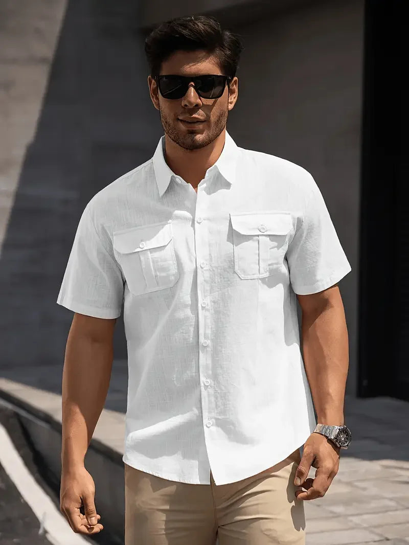 Lightweight Summer Short Sleeve Shirt