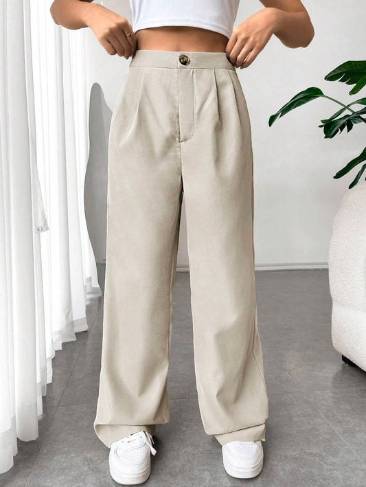 High Waist Wide Leg Pants