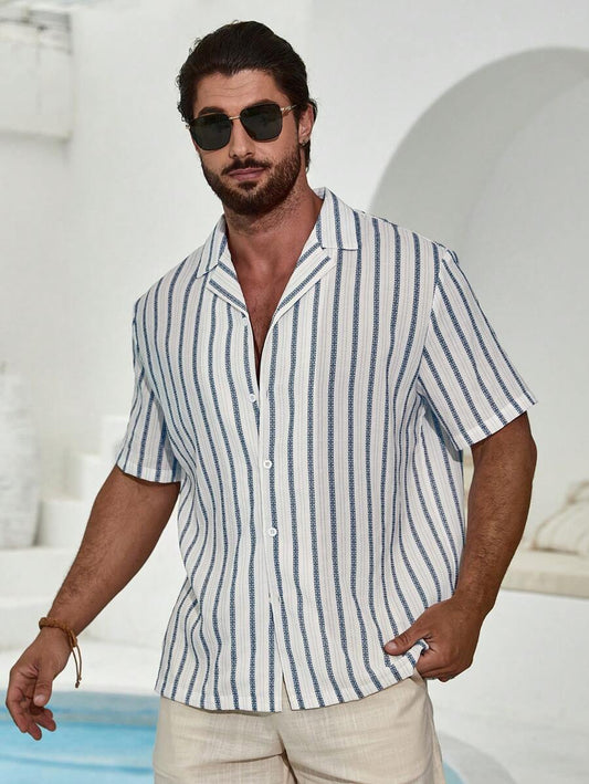Striped Short Sleeve Shirt