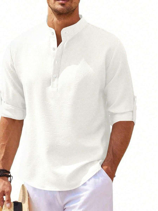 Shirt Button Down Collar Striped