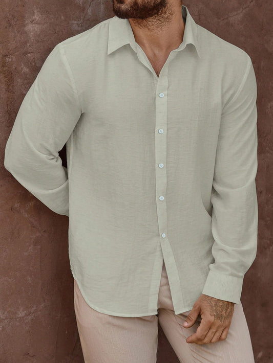 Linen Shirt Textured