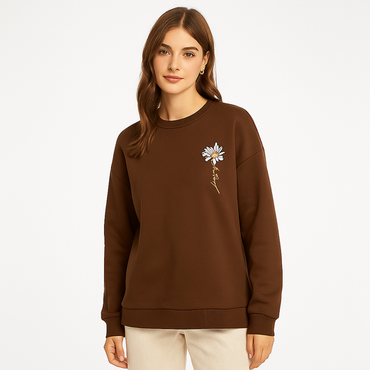 Graphic Sweatshirt Long Sleeve