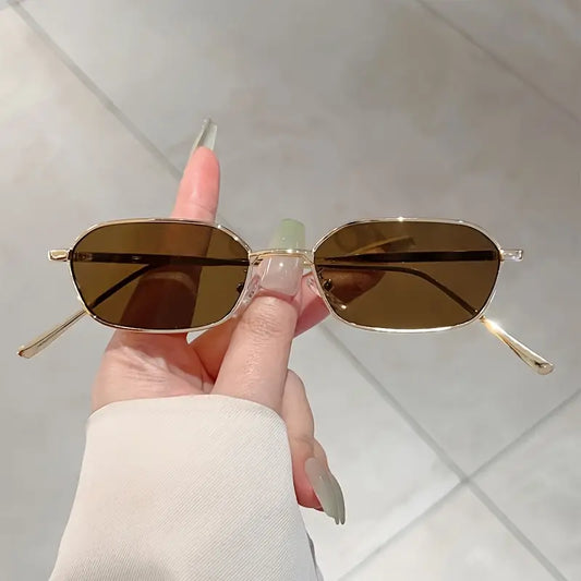 Frame Oval Trendy Glasses