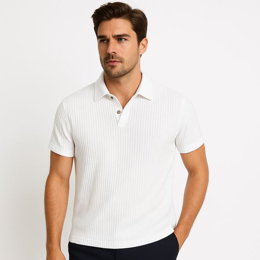Casual Summer Polo Shirt - Lightweight Polyester