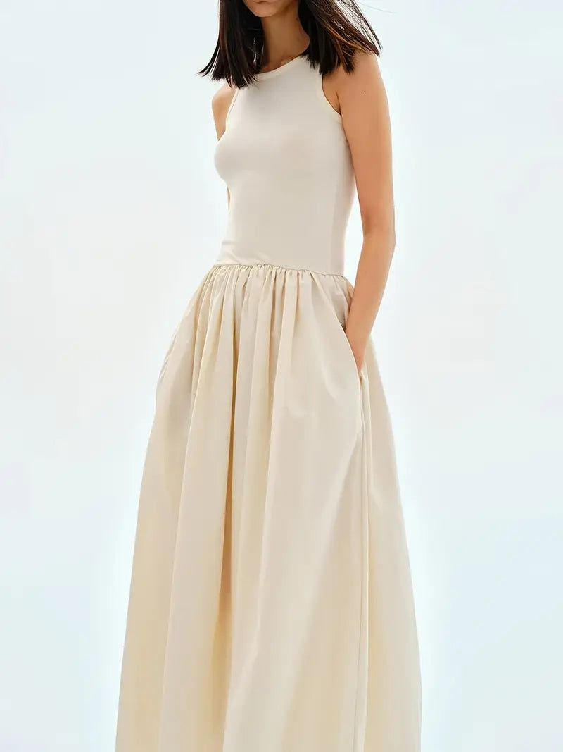Daerling Women's Sleeveless Midi Skirt