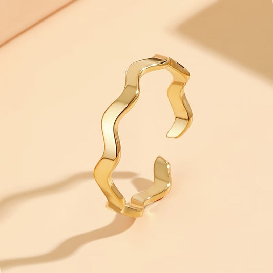 Steel Ring, Elegant and Minimalist