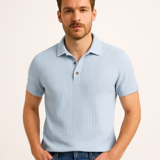 Casual Summer Polo Shirt - Lightweight Polyester