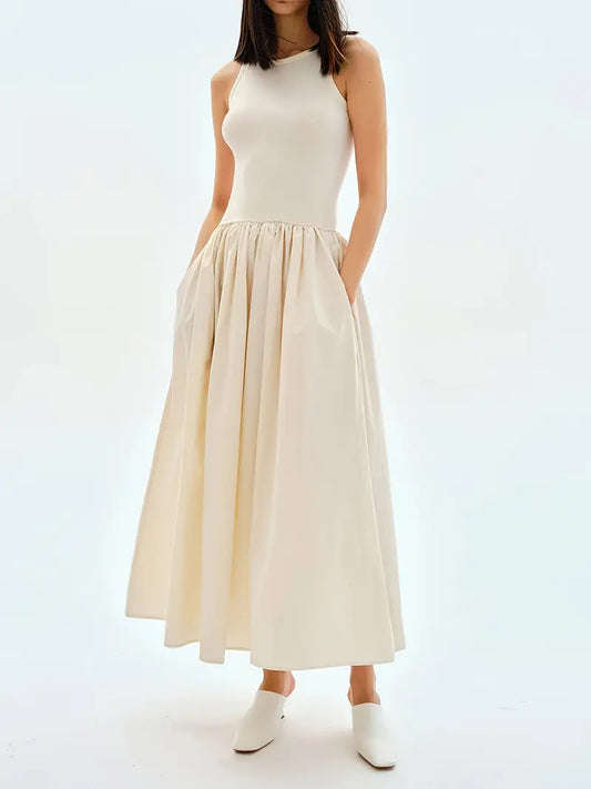 Daerling Women's Sleeveless Midi Skirt