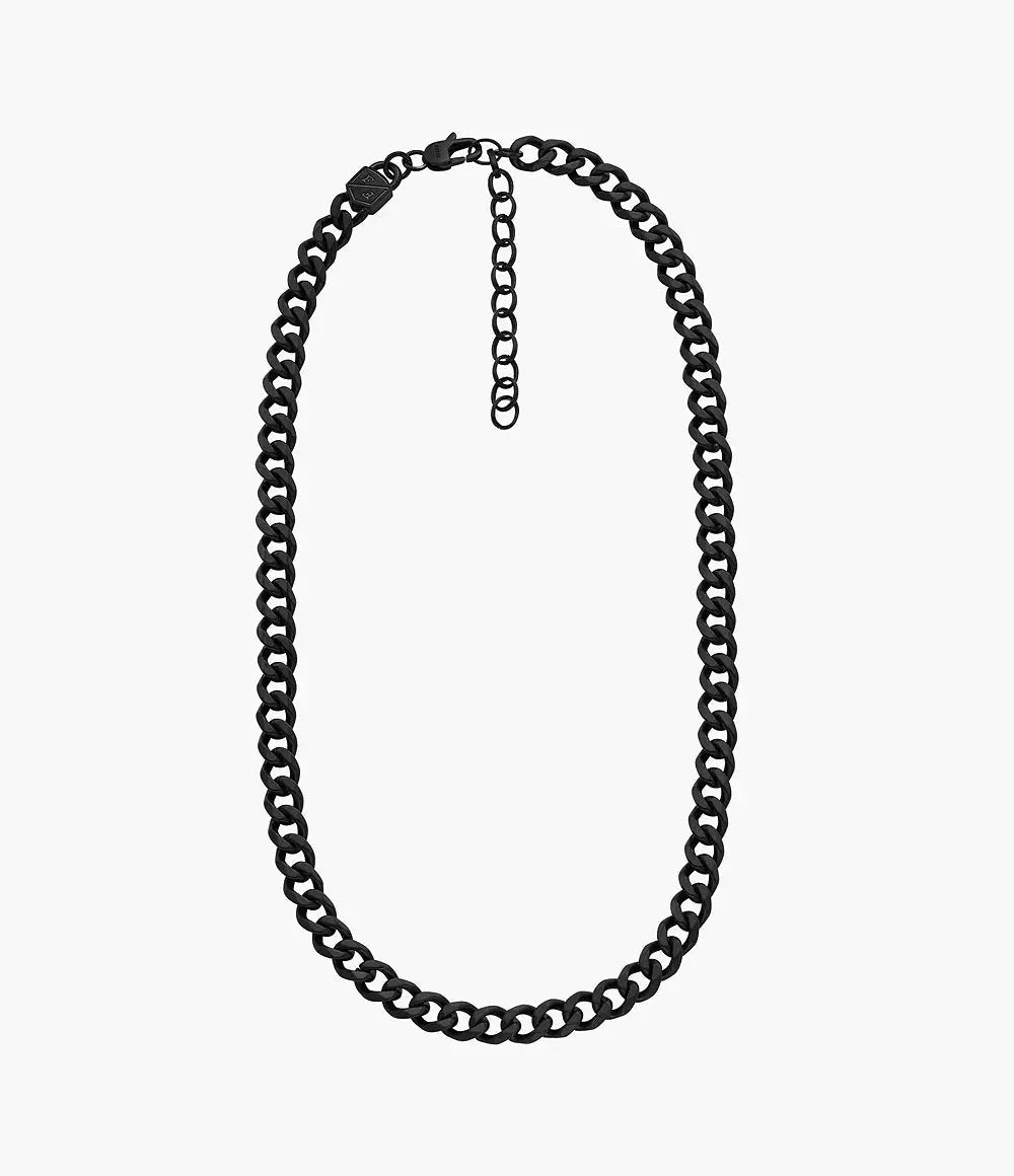 Bold Chains Black Stainless Steel Chain Necklace Jay MX