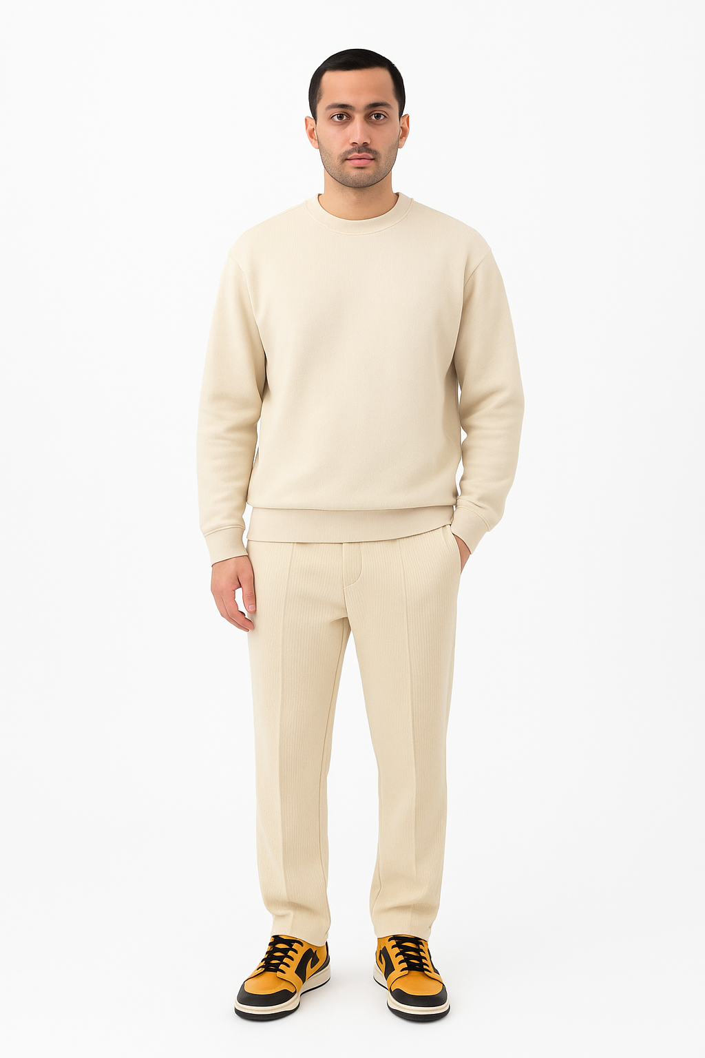 Beige Trouser