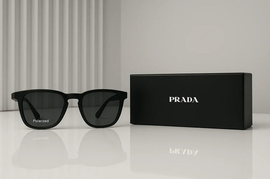 Sunglasses with Prada logo