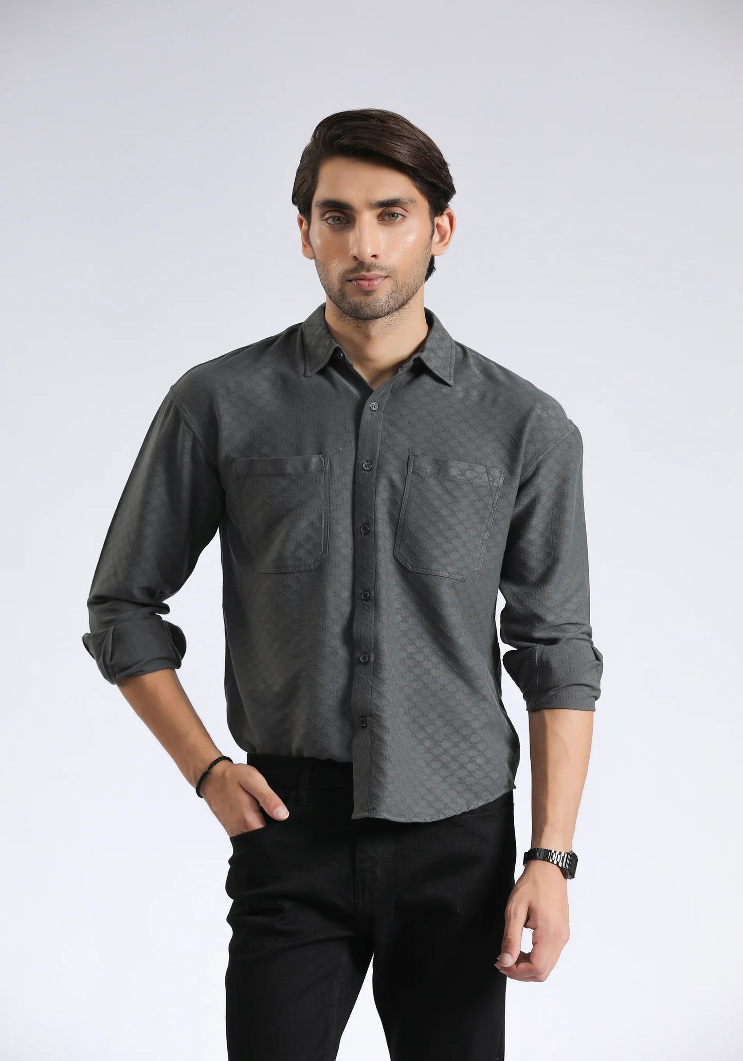 Dark Gray Shirt