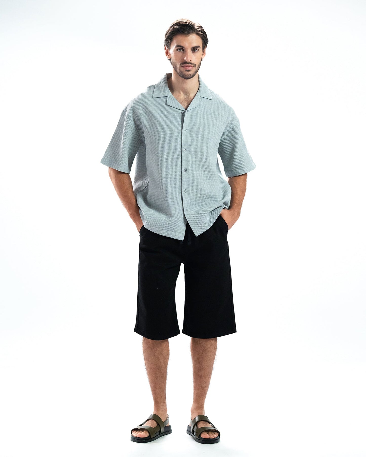 Men Loose Fit Casual Shirt