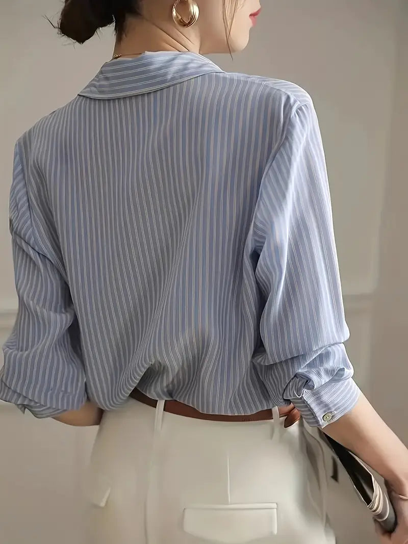 Shirt, Loose Fit, Long Sleeve, Regular Length