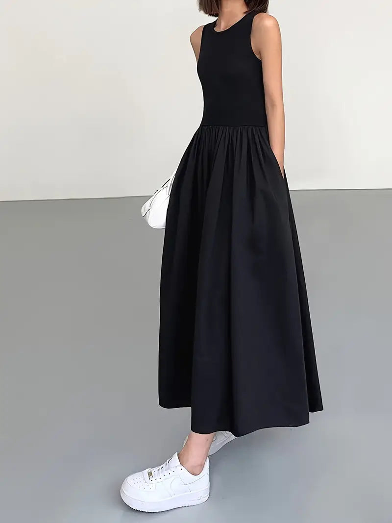 Daerling Women's Sleeveless Midi Skirt