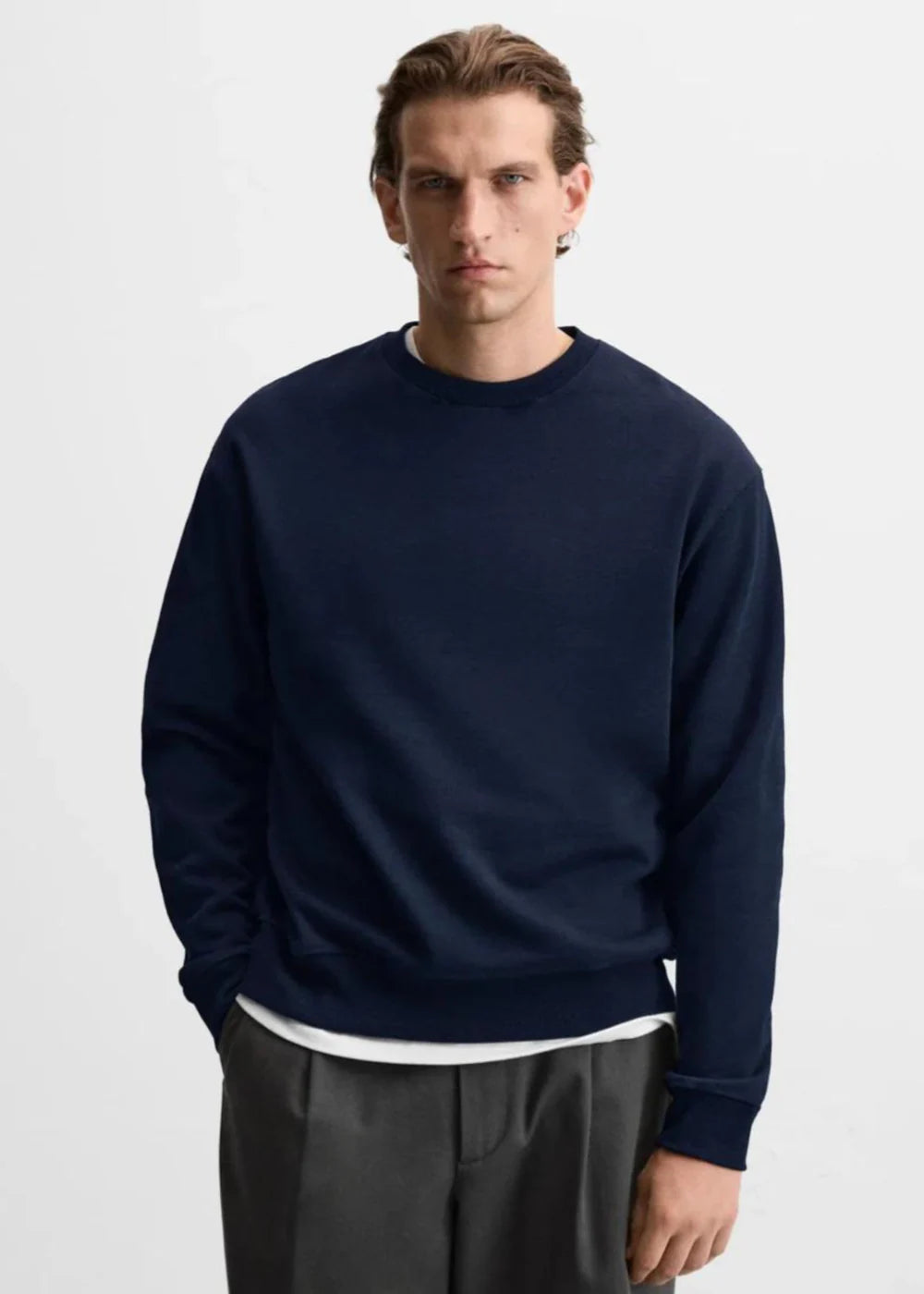 Navy blue Sweatshirt